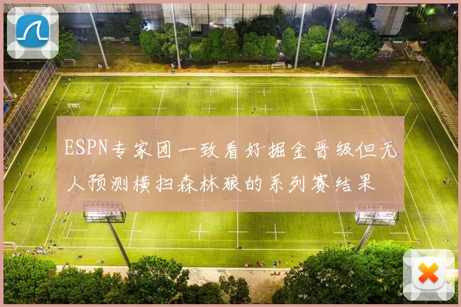 ESPN专家团一致看好掘金晋级但无人预测横扫森林狼的系列赛结果